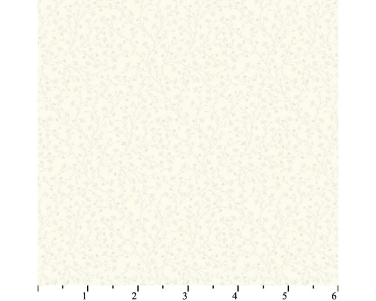 Catherine Floral Vines Cream Digital Cotton Fabric By the Yard | By the Yard | Sewing and Crafting | 44 inches wide